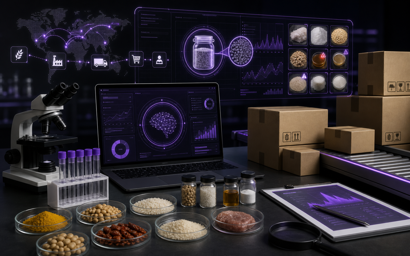 AI-Based Food Fraud Detection System